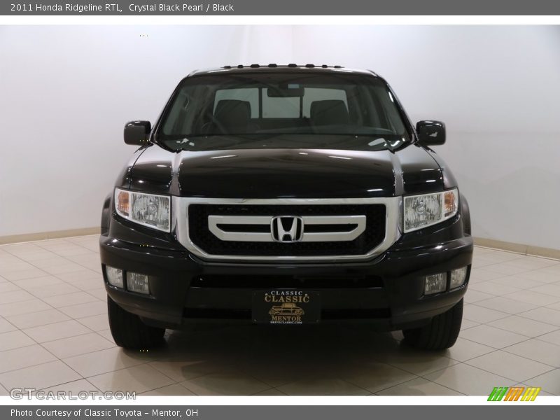 Crystal Black Pearl / Black 2011 Honda Ridgeline RTL