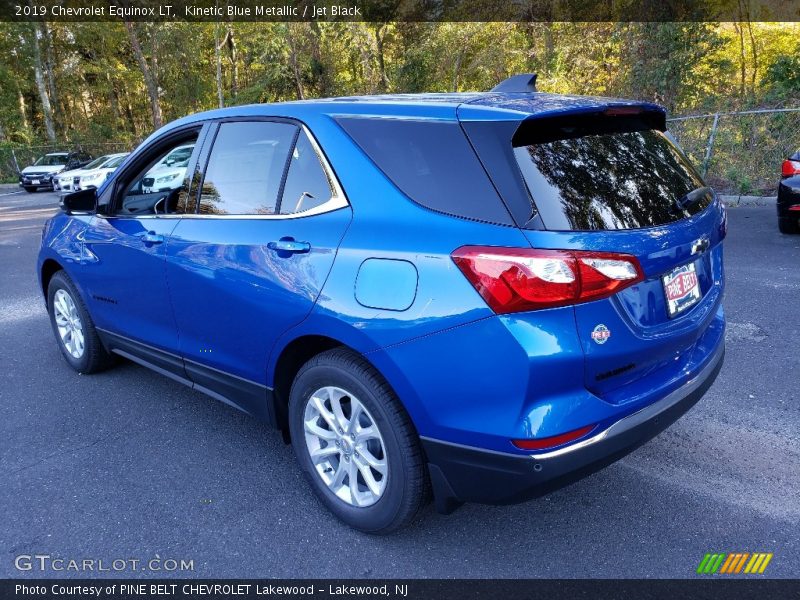 Kinetic Blue Metallic / Jet Black 2019 Chevrolet Equinox LT