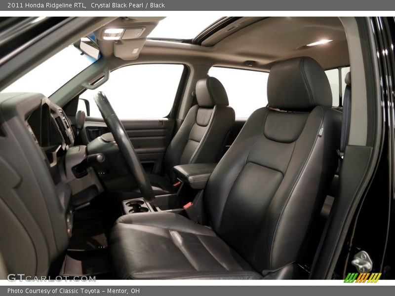 Crystal Black Pearl / Black 2011 Honda Ridgeline RTL