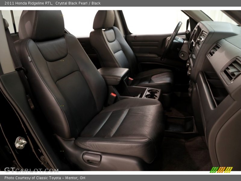 Crystal Black Pearl / Black 2011 Honda Ridgeline RTL
