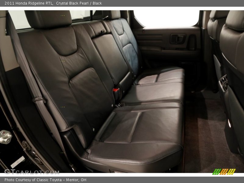 Crystal Black Pearl / Black 2011 Honda Ridgeline RTL
