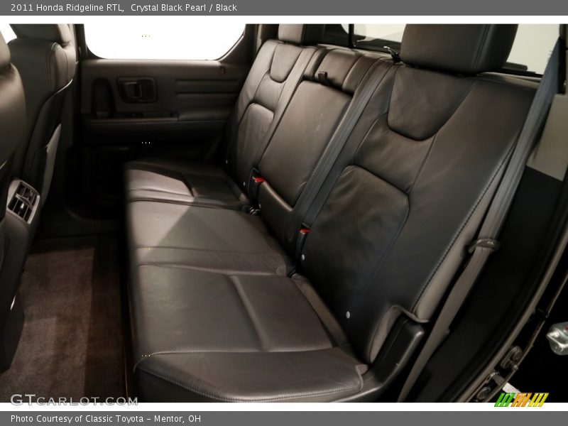 Crystal Black Pearl / Black 2011 Honda Ridgeline RTL