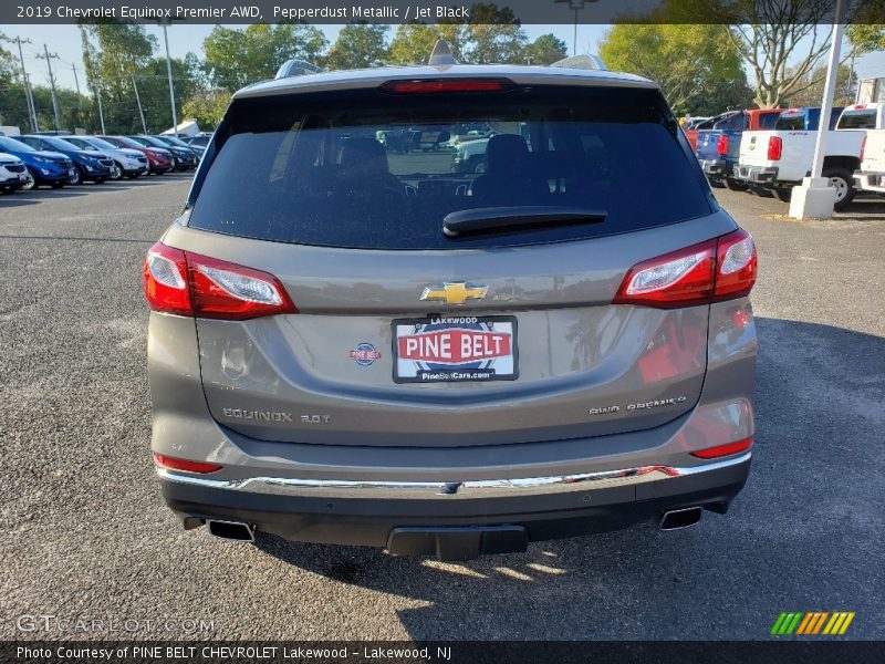 Pepperdust Metallic / Jet Black 2019 Chevrolet Equinox Premier AWD