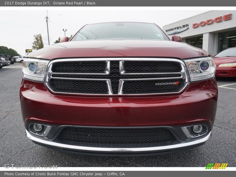 Octane Red Pearl / Black 2017 Dodge Durango SXT