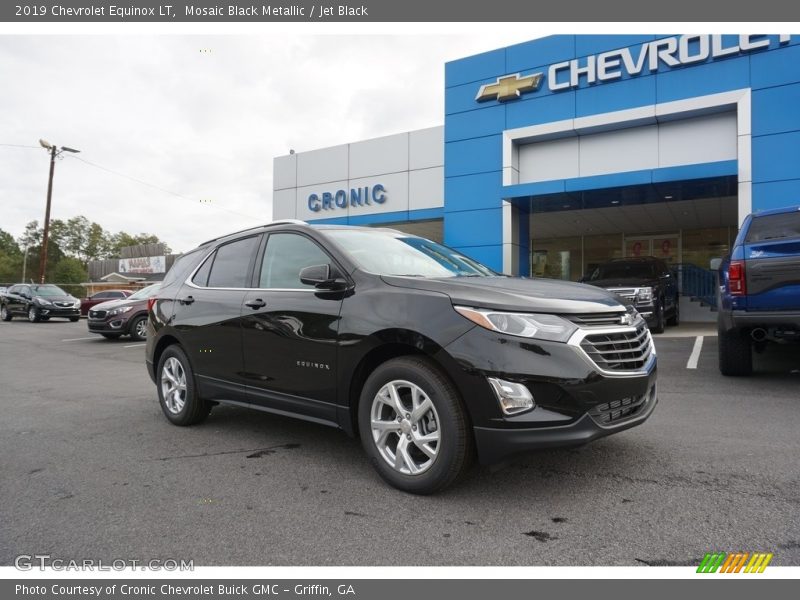 Mosaic Black Metallic / Jet Black 2019 Chevrolet Equinox LT