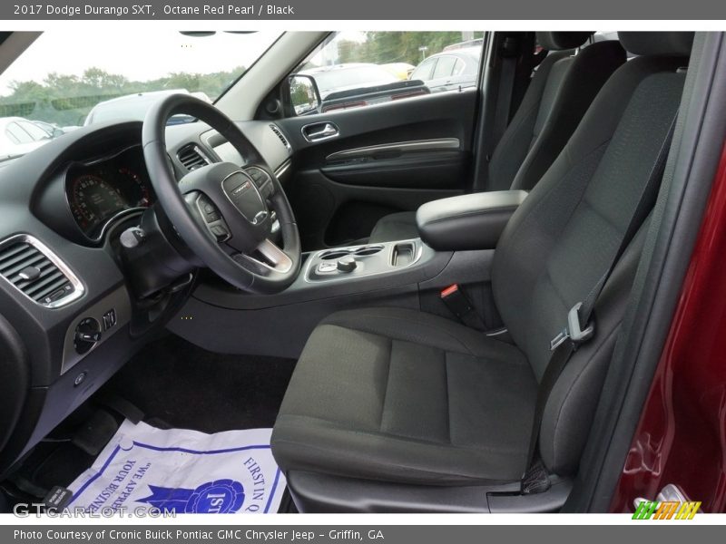 Octane Red Pearl / Black 2017 Dodge Durango SXT