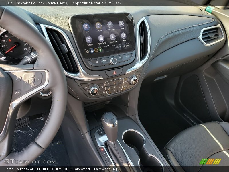 Pepperdust Metallic / Jet Black 2019 Chevrolet Equinox Premier AWD