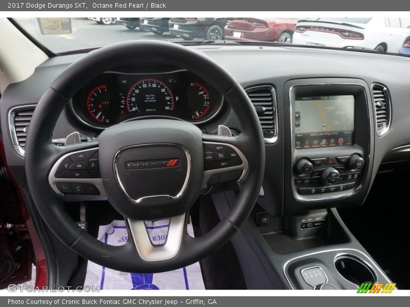Octane Red Pearl / Black 2017 Dodge Durango SXT