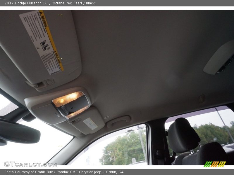 Octane Red Pearl / Black 2017 Dodge Durango SXT