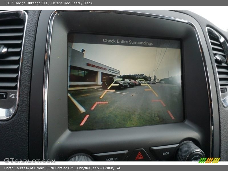 Octane Red Pearl / Black 2017 Dodge Durango SXT