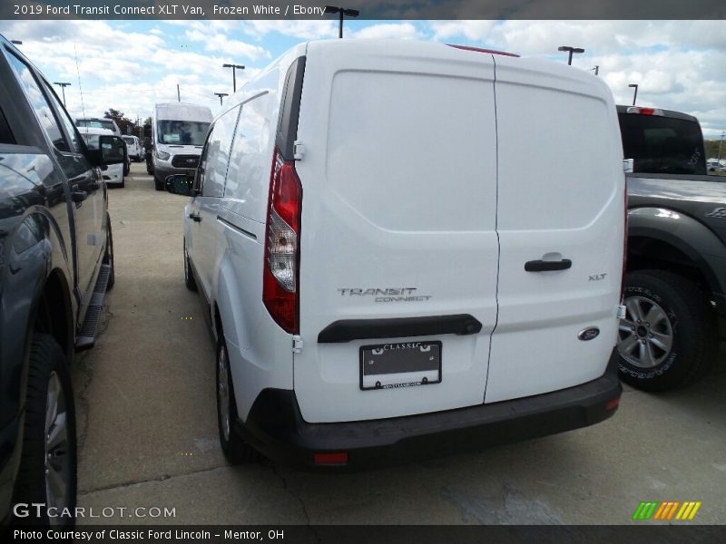 Frozen White / Ebony 2019 Ford Transit Connect XLT Van