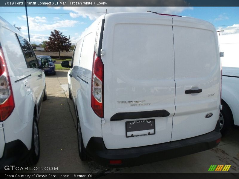 Frozen White / Ebony 2019 Ford Transit Connect XLT Van