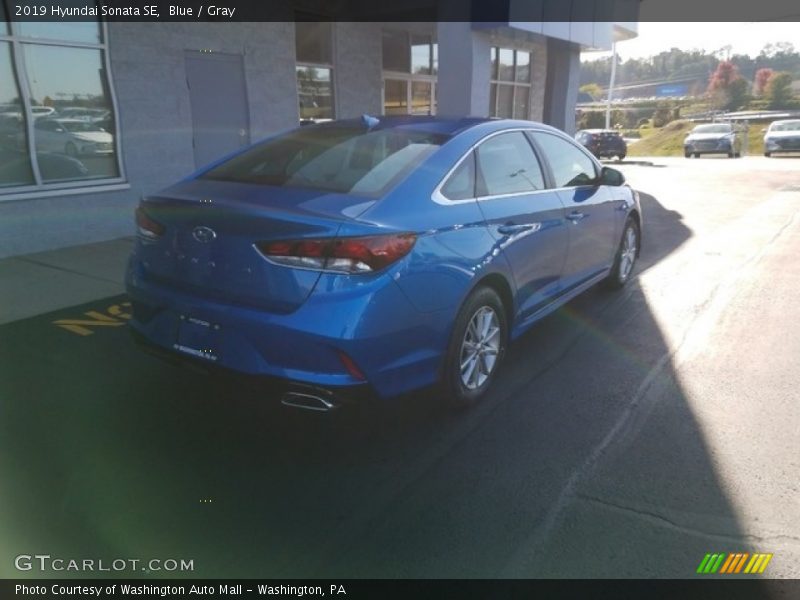 Blue / Gray 2019 Hyundai Sonata SE