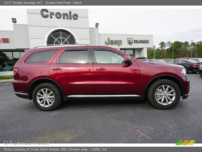Octane Red Pearl / Black 2017 Dodge Durango SXT