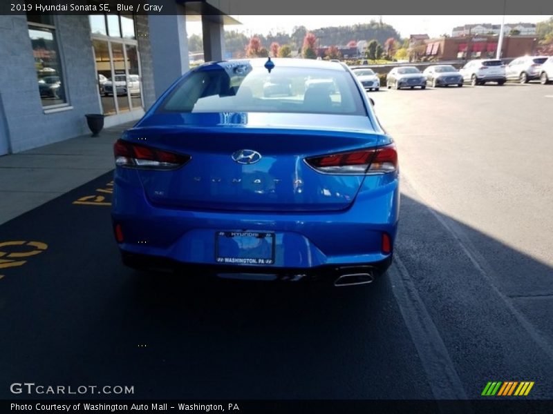 Blue / Gray 2019 Hyundai Sonata SE