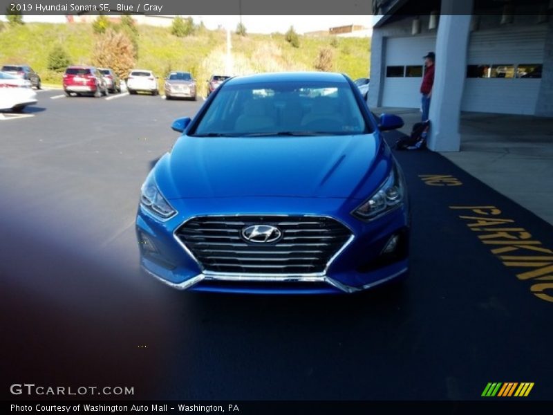 Blue / Gray 2019 Hyundai Sonata SE