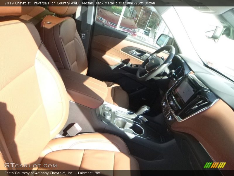 Mosaic Black Metallic / Jet Black/Loft Brown 2019 Chevrolet Traverse High Country AWD