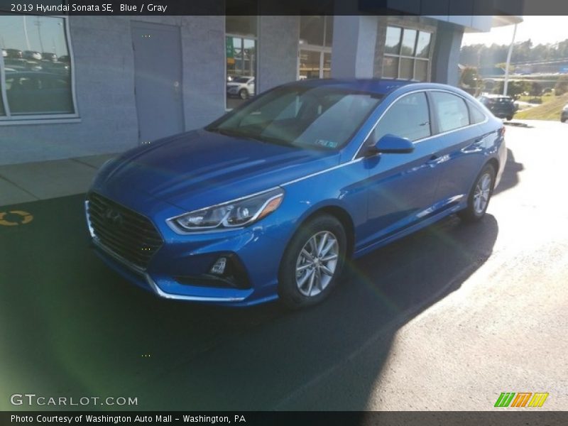 Blue / Gray 2019 Hyundai Sonata SE