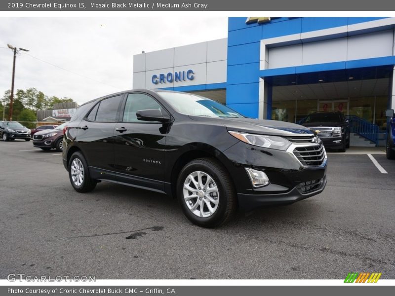 Mosaic Black Metallic / Medium Ash Gray 2019 Chevrolet Equinox LS