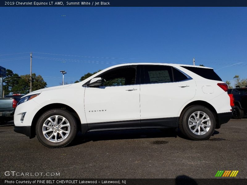 Summit White / Jet Black 2019 Chevrolet Equinox LT AWD