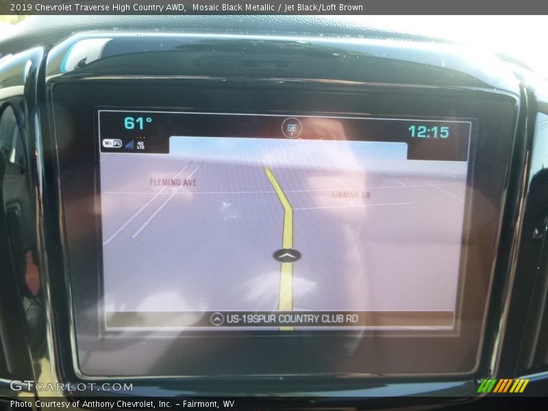 Mosaic Black Metallic / Jet Black/Loft Brown 2019 Chevrolet Traverse High Country AWD