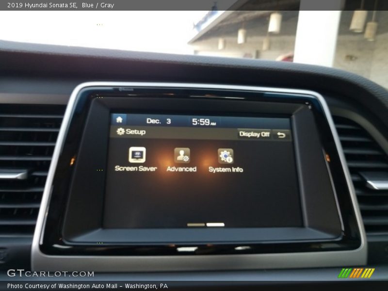 Blue / Gray 2019 Hyundai Sonata SE