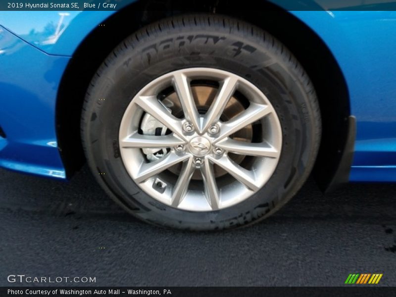 Blue / Gray 2019 Hyundai Sonata SE