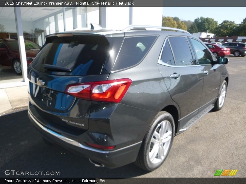 Nightfall Gray Metallic / Jet Black 2019 Chevrolet Equinox Premier AWD