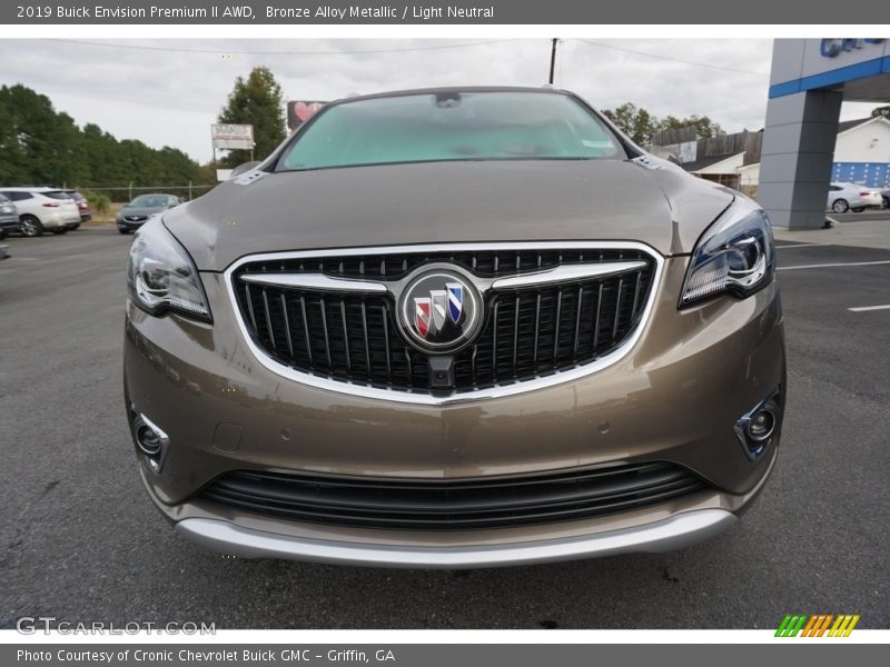 Bronze Alloy Metallic / Light Neutral 2019 Buick Envision Premium II AWD