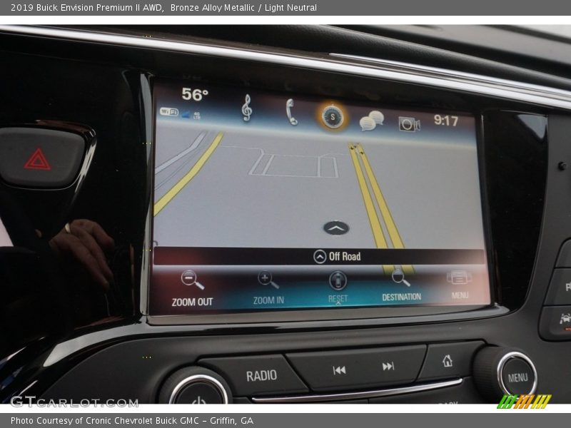 Navigation of 2019 Envision Premium II AWD