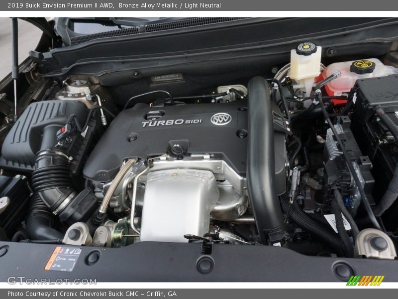  2019 Envision Premium II AWD Engine - 2.0 Liter Turbocharged DOHC 16-Valve VVT 4 Cylinder