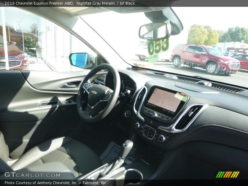 Nightfall Gray Metallic / Jet Black 2019 Chevrolet Equinox Premier AWD