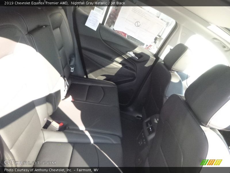 Nightfall Gray Metallic / Jet Black 2019 Chevrolet Equinox Premier AWD