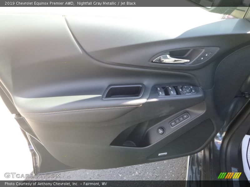 Nightfall Gray Metallic / Jet Black 2019 Chevrolet Equinox Premier AWD