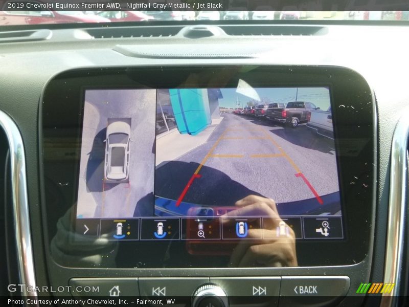 Nightfall Gray Metallic / Jet Black 2019 Chevrolet Equinox Premier AWD