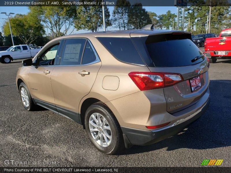 Sandy Ridge Metallic / Jet Black 2019 Chevrolet Equinox LT AWD