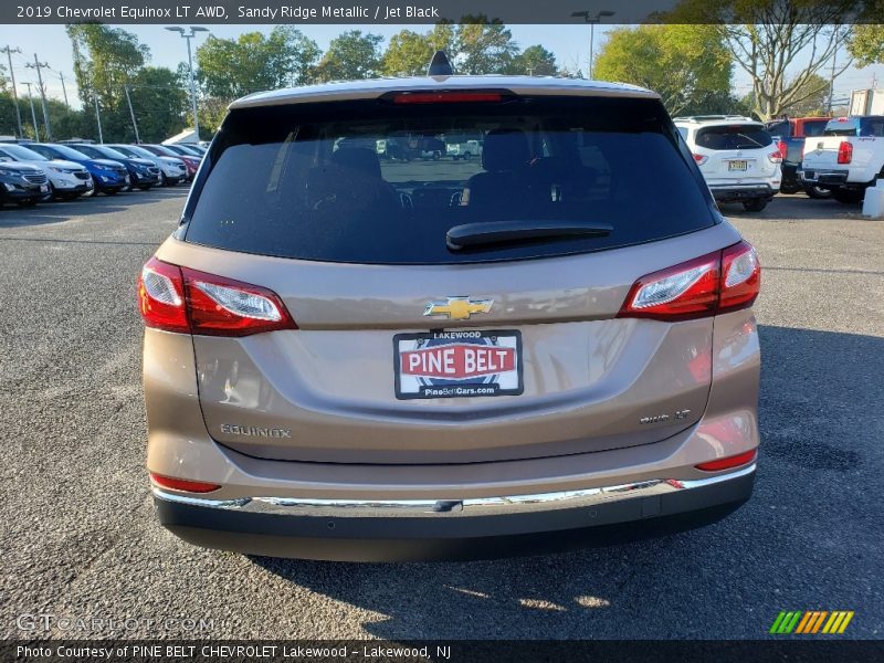 Sandy Ridge Metallic / Jet Black 2019 Chevrolet Equinox LT AWD