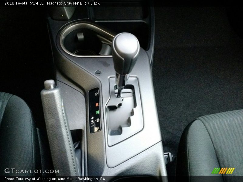 Magnetic Gray Metallic / Black 2018 Toyota RAV4 LE