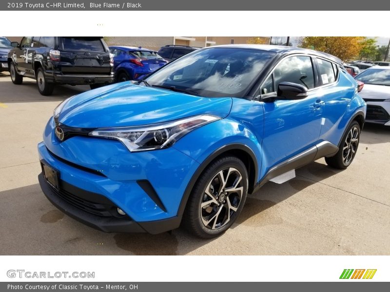 Blue Flame / Black 2019 Toyota C-HR Limited