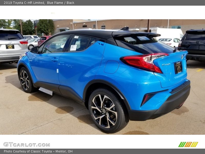 Blue Flame / Black 2019 Toyota C-HR Limited