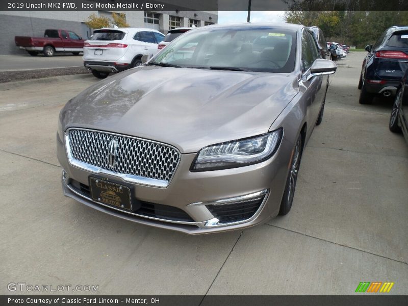 Iced Mocha Metallic / Ebony 2019 Lincoln MKZ FWD