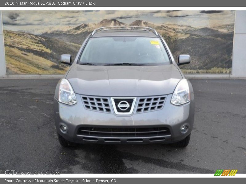 Gotham Gray / Black 2010 Nissan Rogue SL AWD