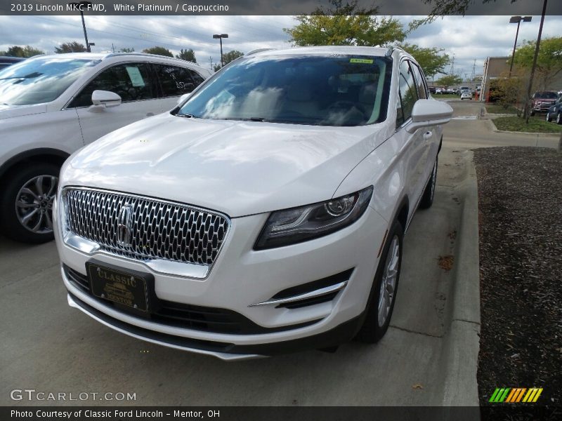 White Platinum / Cappuccino 2019 Lincoln MKC FWD