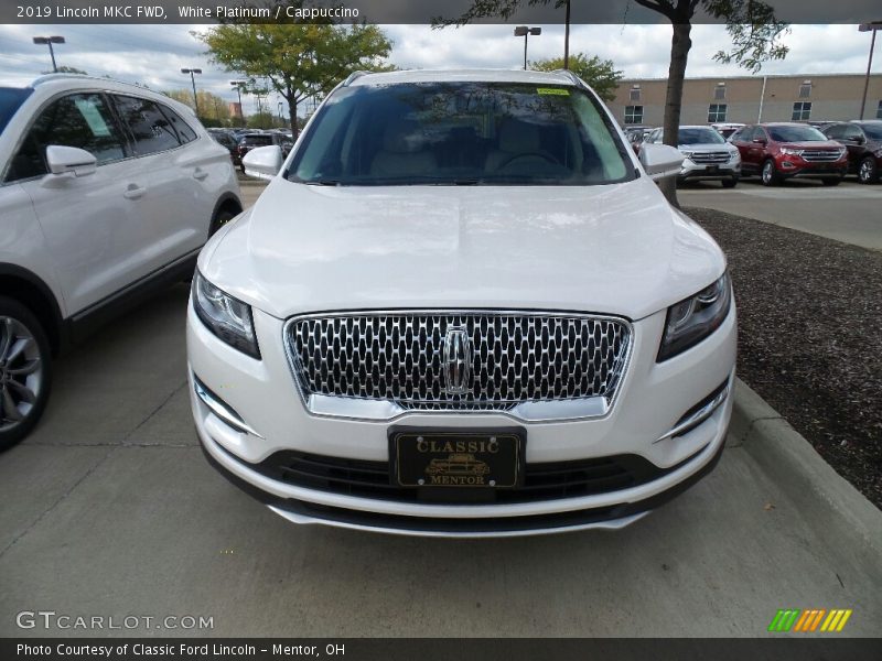 White Platinum / Cappuccino 2019 Lincoln MKC FWD