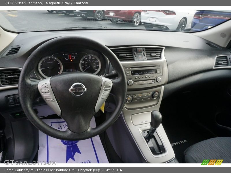 Magnetic Gray / Charcoal 2014 Nissan Sentra SV