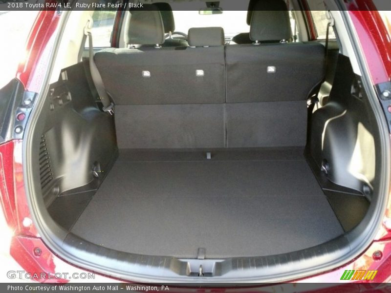 Ruby Flare Pearl / Black 2018 Toyota RAV4 LE