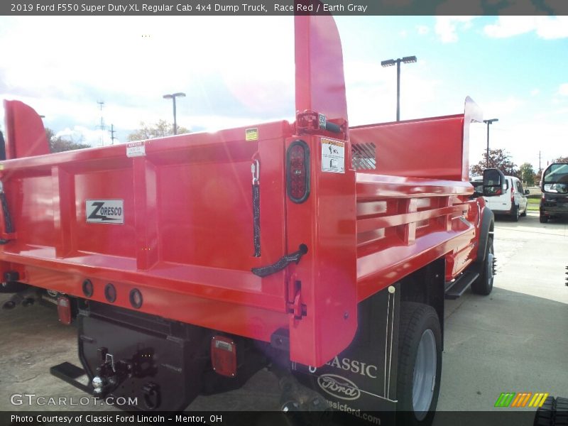 Race Red / Earth Gray 2019 Ford F550 Super Duty XL Regular Cab 4x4 Dump Truck