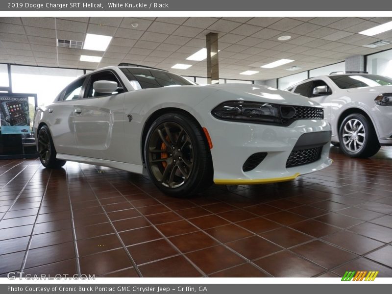 White Knuckle / Black 2019 Dodge Charger SRT Hellcat