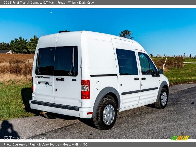 Frozen White / Dark Gray 2013 Ford Transit Connect XLT Van