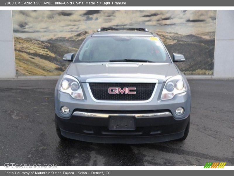 Blue-Gold Crystal Metallic / Light Titanium 2008 GMC Acadia SLT AWD